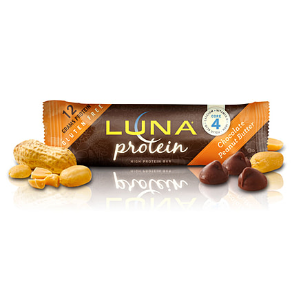 Luna Protein Chocolate Peanut Butter Bar-1 Bar