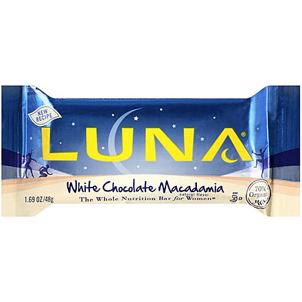 Clif Luna White Chocolate Macadamia Bar-15 Bars