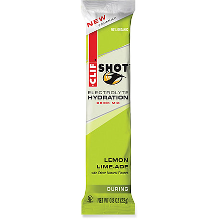 Clif Shot Electrolyte Lemon Lime-ade Drink Mix-Single