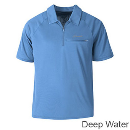 Cloudveil Signal SS Polo - Deep Water L