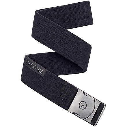 Club Ride Apparel Arcade Stretch Belt, Black, One Size, 4944523755591