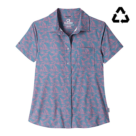 Club Ride Apparel Womens Bandara Trailhead Party Shirt, WJBN901PSBXS1