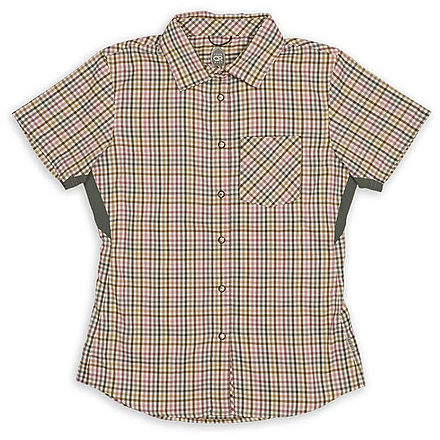 Club Ride Apparel Heritage Bandara Shirt - Womens, Vintage Rose Plaid, Small, 6759664615495