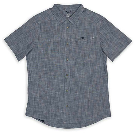 Club Ride Apparel Mag 7.1 Chambray Shirt - Mens, Ultimate Grey Paisley, Small, 6614338699335