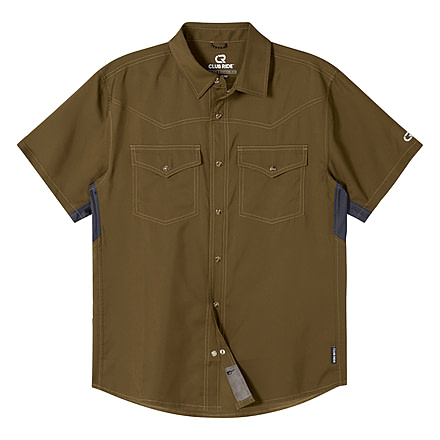 Club Ride Apparel Mens Go West Shirt, MJGW901BNS