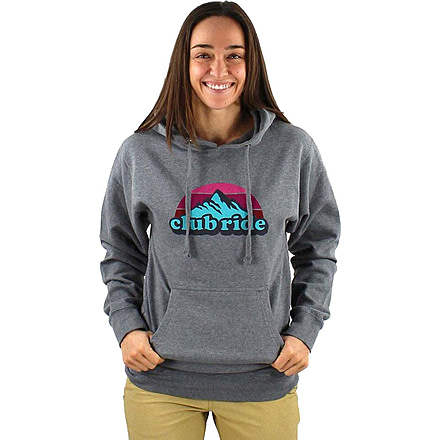 Club Ride Apparel Standard Hoody - Womens, Retro Light Grey, Small, 4955977908295