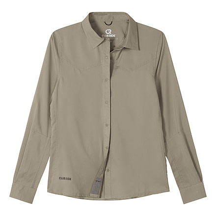 Club Ride Apparel Womens Gracie Long Sleeve Shirt, WJGR111SSXL