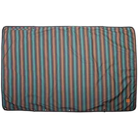 Coalatree Wooden Forest Kachula Blanket, Brown/Green, 50 x 72 flat Green-Gold-KAC-BLANKET-v2