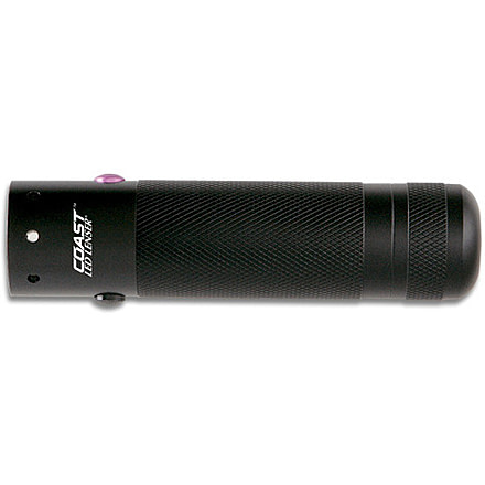Coast LED Lenser Dual Color - White and Ultraviolet LED Flashlight LL7732DUV - 26 Lumens, 3 x AAA