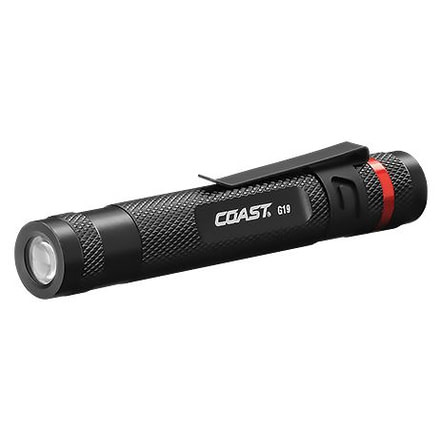 Coast G19 1xAAA LED Flashlight, Black, 85 Lumens, Box 19490