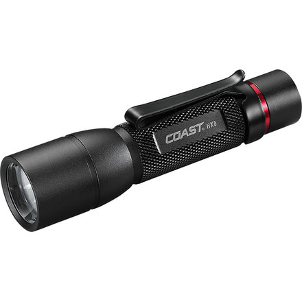 Coast HX5 High Performance LED Flashlight 345 Lumens, Clam Pack 20769