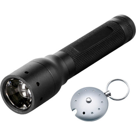 Coast LED Lenser P5 High Performance Flash Light HP8405 w/ Blue Beam UFO SpotLight TT7527CP
