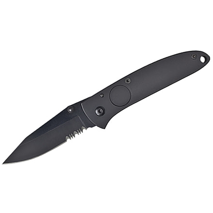 Coast LX246 Button-Lock Folder Knife, Black C03BCP