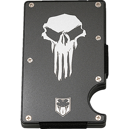 Cobratec Knives Cobratec Rfid Punisher Thin Aluminum Wallet W/money Clip