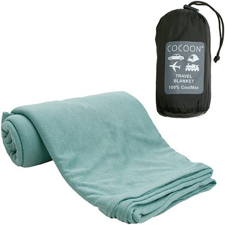 Cocoon CoolMax Travel Blanket, Sage, Sage, CCN-08120