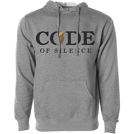 Code of Silence Dialed-In Lyfestyle Hoodie - Mens, Cloud, Medium, 123003003