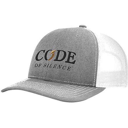 Code of Silence Dialed-In Range Cap - Mens, Grey/White, 125003001