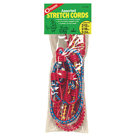 Coghlans Assorted Stretch Cords 9356