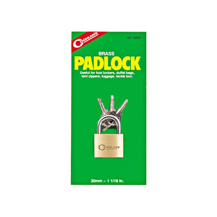 Coghlans Brass Padlock 30 Mm 8830