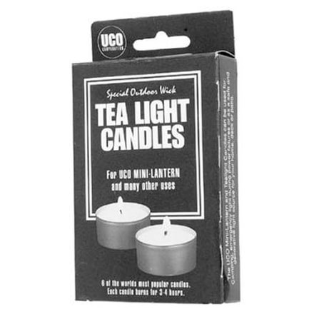 Coghlans Compact Lantern Candles Pkg 6 805703
