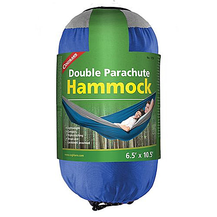 Coghlans Double Parachute Hammock, Blue/Grey, Blue/Grey, COG-17554