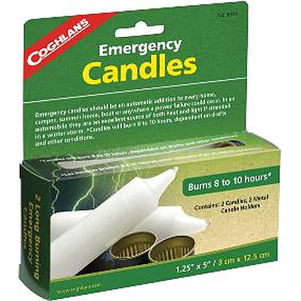 Coghlans Emergency Candles- 2 Pack 809084