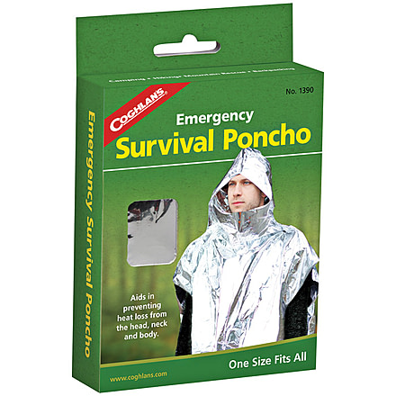 Coghlans Emergency Survival Poncho 1390
