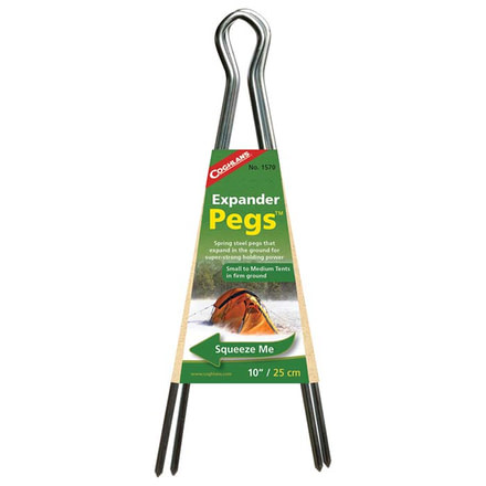 Coghlans Expander Peg 10 2 Pk 1570