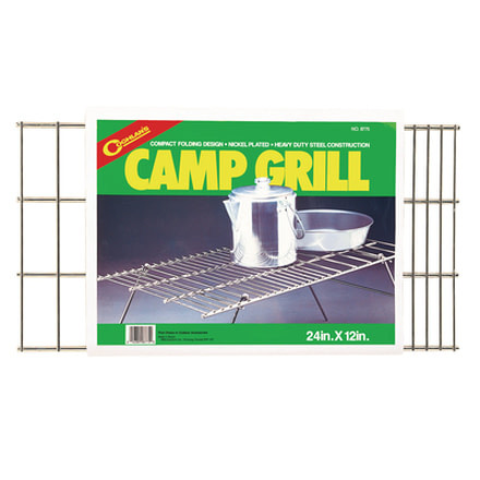 Coghlans Folding Camp Grill With 24x12 Inch Surface 8775