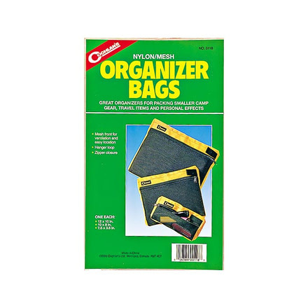 Coghlans Organizer Bags 3pk 0118