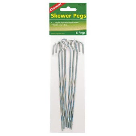 Coghlans Steel Skewer Tent Pegs 7 Bulk 8327