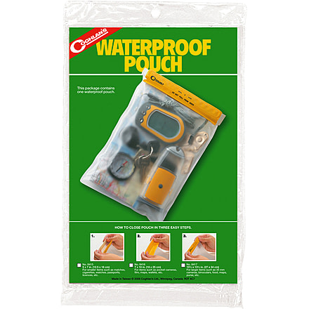 Coghlans Waterproof Pouch 5in. x 7in. 96771
