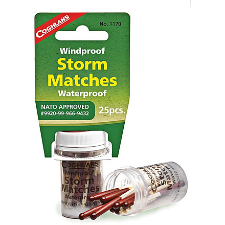 Coghlans Wind/waterproof Storm Matches 1170