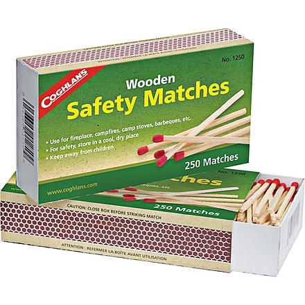 Coghlans Wooden Safety Matches 1250