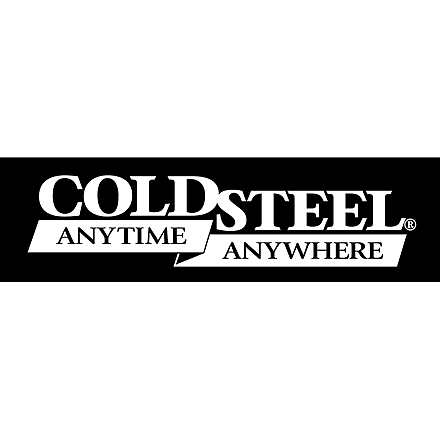 Cold Steel Bumper Sticker, White, 10.5in, CS-PRCSS