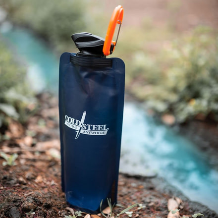 Cold Steel Hydration Bottle - Collapsible, Blue, CS-BOT1A