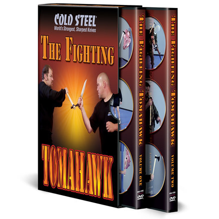 Cold Steel The Fighting Tomahawk 2 DVD Set VDFT, CS-VDFT