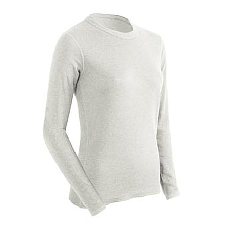 Coldpruf Basic Wmn Crew Wht Md 50A MD WHITE