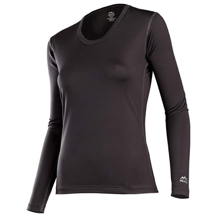 Coldpruf Premium Perfom Wmn Crew Blk Sm 49ASBK