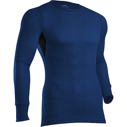 Coldpruf Zephyr Mens Crew Cobalt Md 84AMBL