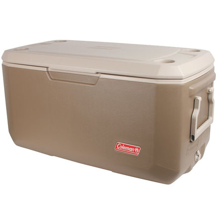 Coleman 120 Quart Xtreme 6 Cooler, Hunt 5887, Tan, Holds 204  Cans 3000003577