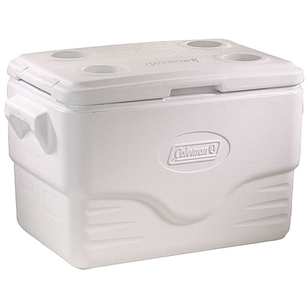 Coleman 36 Quart Marine Cooler , 6281, White 3000002230