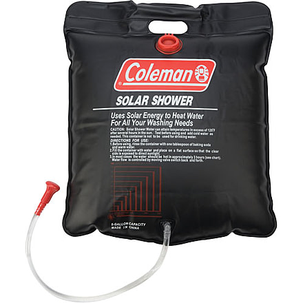 Coleman Solar Shower, 5 Gal, CM1010510008-9