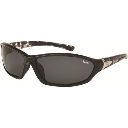 Coleman 6018 Polarized Sunglasses - Black Frame, Smoke Lenses CC1 6018-C1