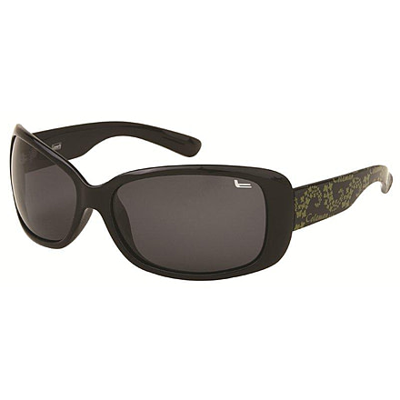 Coleman 6023 Polarized Sunglasses - Black And Green Frame, Smoke Lenses CC1 6023-C2