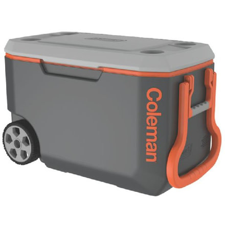 Coleman 62 Quart Cooler, OMLD 5862, Gray / Orange 3000004485