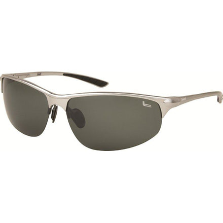 Coleman 6509 Polarized Sunglasses - Silver Frame, Green Lenses CC2 6509-C1