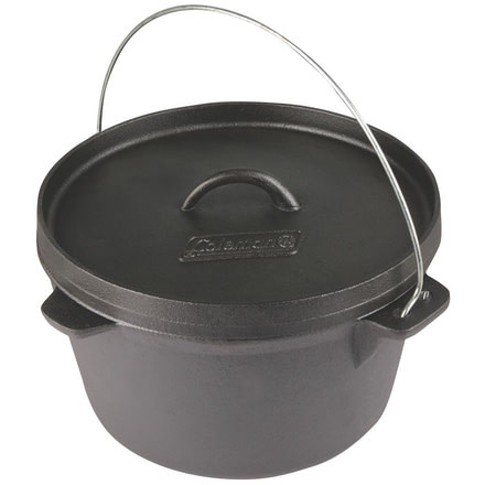 Coleman 7.5 Qt Cast Iron Dutch Oven, Black 2000007763
