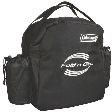 Coleman Camping Stove Fold N Go Carry Case W/ Padded Interior, Black, Fits Coleman Fold N Go Grills / Stoves 2000020973