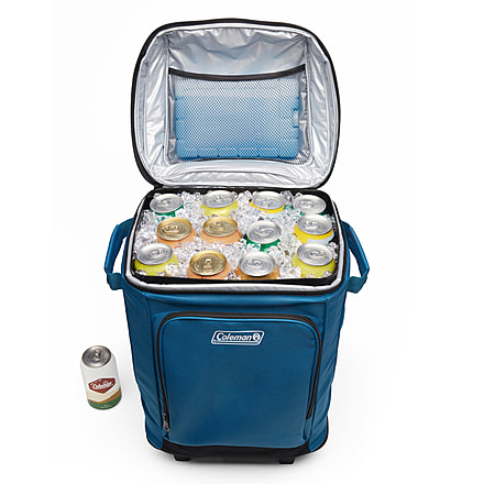 Coleman CHILLER 42-Can Wheeled Soft Cooler, Ocean, CM1010810002-18